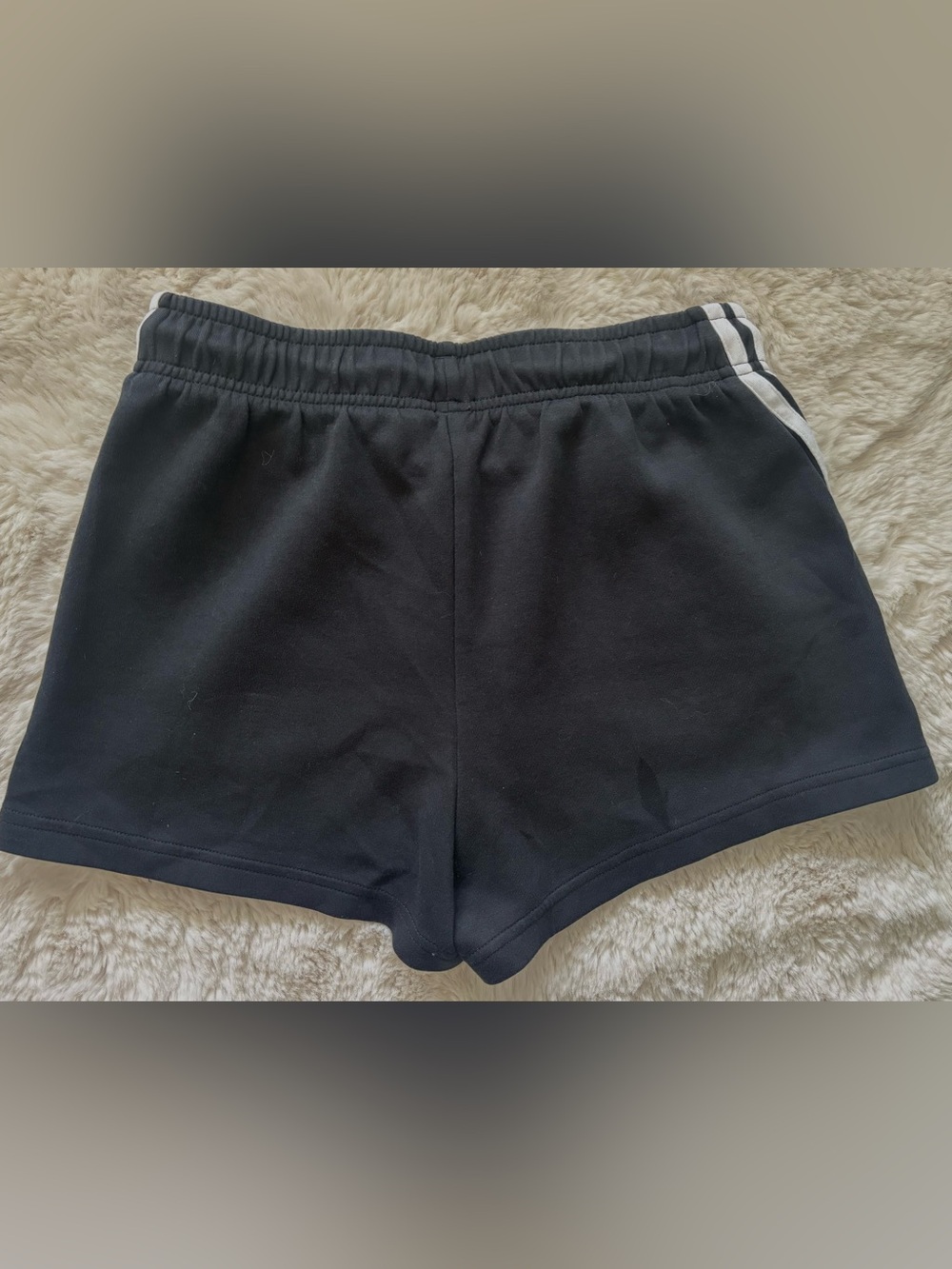 adidas Future Icons 3-Stripes Shorts Womens, Black 2, LG Size: Small - Picture 5 of 7